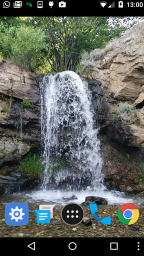 real waterfall video wallpaper Screen 2