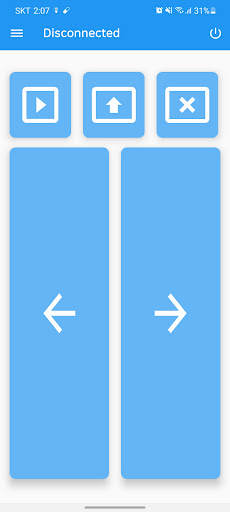 Android application PPT 리모컨 screenshort