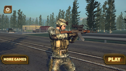 AWP Sniper Gun Zombie War Screen 3