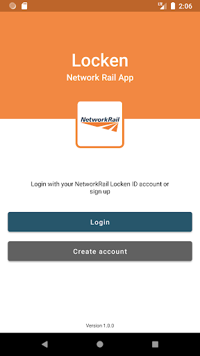 Android application NR MyLocken screenshort