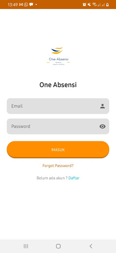 One Absensi Screen 2