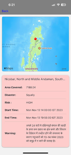 DisasterHelpHub Screen 2