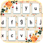Charming Flowers Keyboard Theme