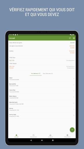 Sono : Gestionnaire de dettes screenshot 8