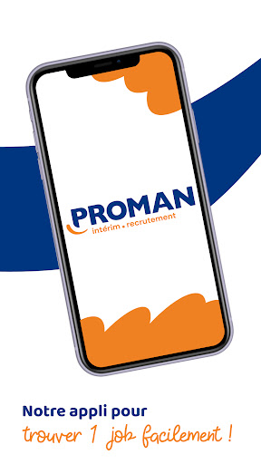 Android application myPROMAN - Emploi et intérim screenshort