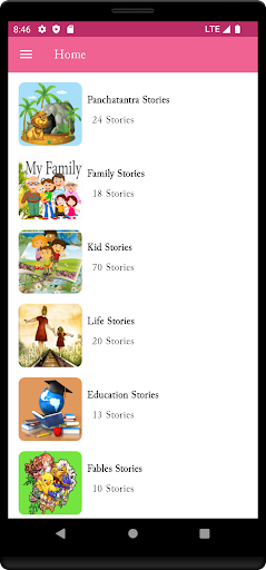 English Stories Offline Screen 2
