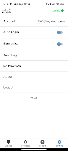 Velox Prime Screen 3