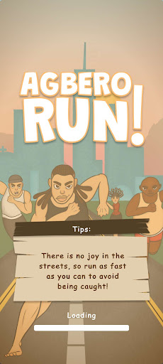Android application Agbero Run screenshort