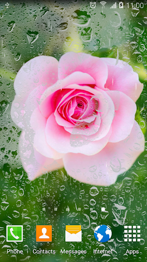 Android application Roses Wallpaper screenshort