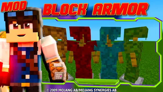 Block Armor Mod for Minecraft