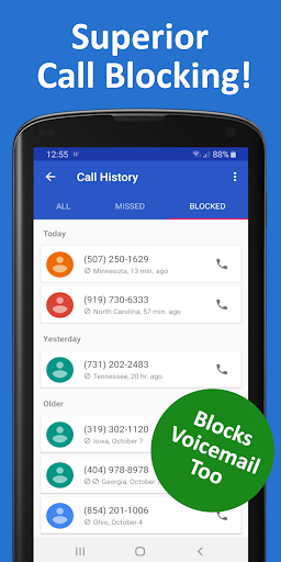 BlockCaller Plus Screen 2