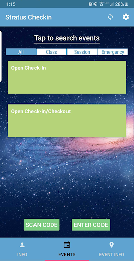 stratus-io: Remote Check-In Screen 2