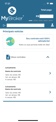 My Broker App Screen 2