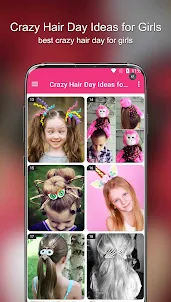Crazy Hair Day Ideas for Girls