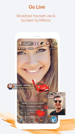 Android application ringID - Live & Social Network screenshort