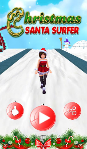 Android application Ice Surfer Adventure Run 3D screenshort