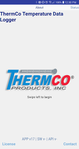 Thermco Temperature Data Logge Screen 2