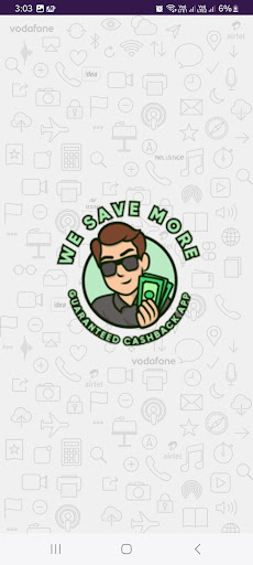 Android application WeSaveMore screenshort