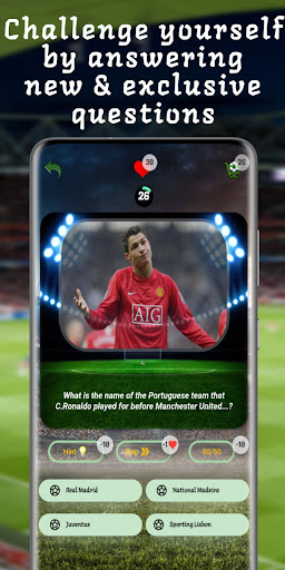 Soccer Quiz Screen 3