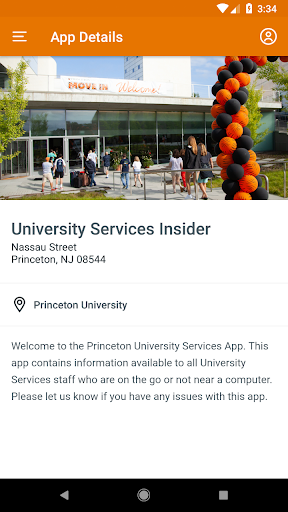 University Services Insider Screen 2