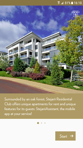 Android application Stejarii screenshort