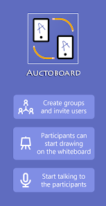 Auctoboard - Realtime whiteboa 1.6 APK + Mod (Unlimited money) untuk android