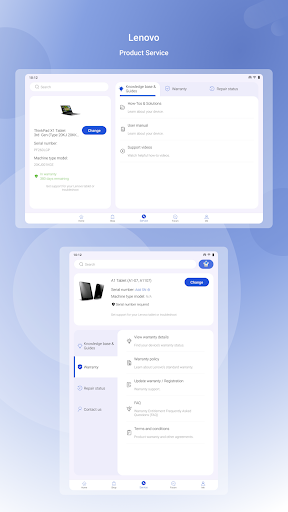 Screenshot of Lenovo