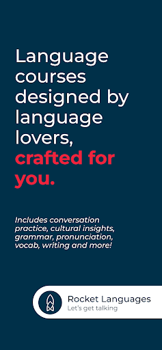 Android application Rocket: Learn Languages screenshort