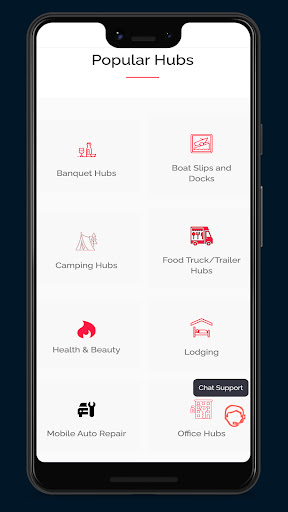 Android application Hub Split: A Rental Community screenshort