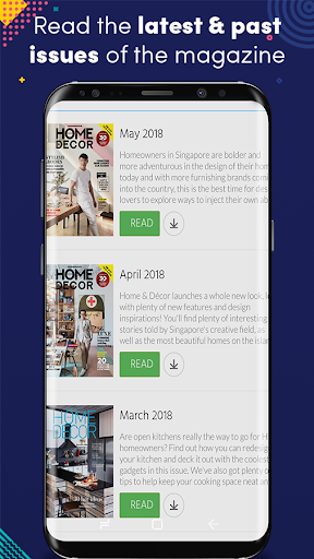 Android application Home & Decor Singapore screenshort