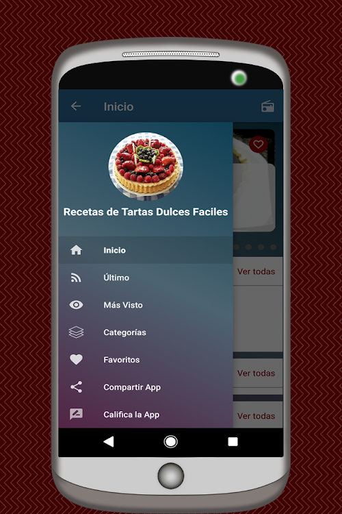 Recetas de Tartas Dulces - 1.28 - (Android)