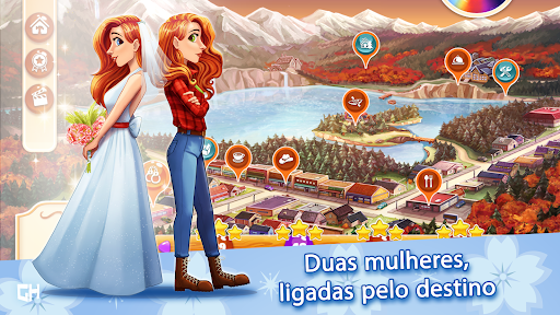 Visualização do aplicativo