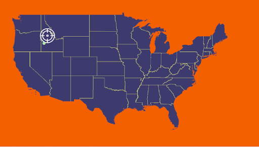 Blind Map USA Screen 2
