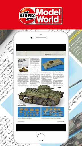 Screenshot of Airfix Model World Magazine