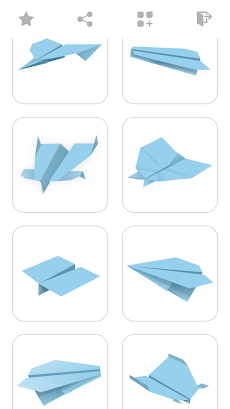 折り紙飛行機スキーム：フライングペーパークラフトのおすすめ画像2