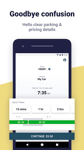 Android application ParkStAug – Park. Pay. Explore screenshort