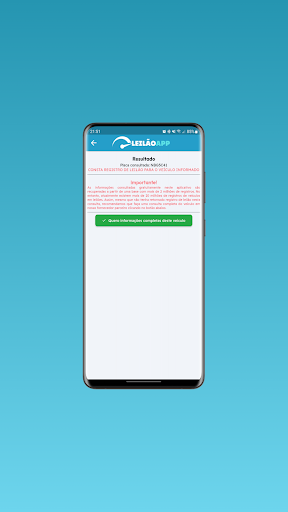 LeilãoApp Screen 3