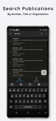 AFI Explorer Screen 2