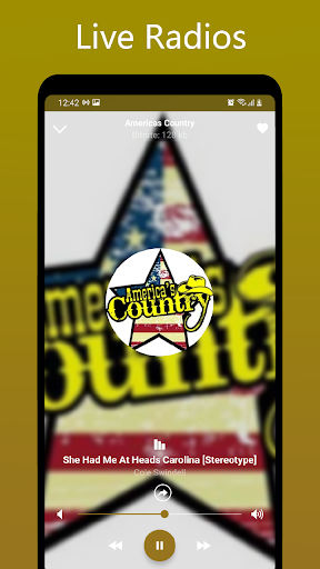 Android application Classic Country Music screenshort