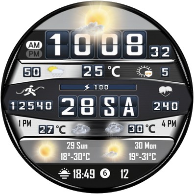 N-SPORT684 FlipDigital Weather screenshot 8