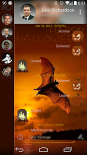 Halloween EvolveSMS Theme(圖1)-速報App
