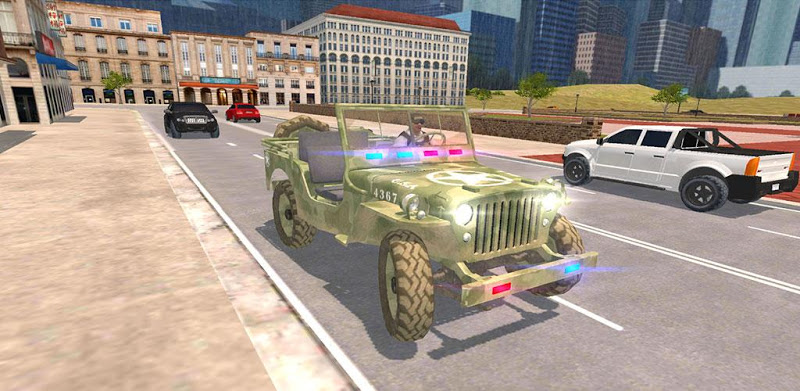 American Police Jeep Driving: Police Games 2020