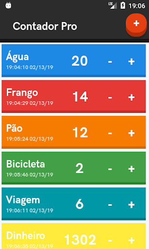 Visualização do aplicativo