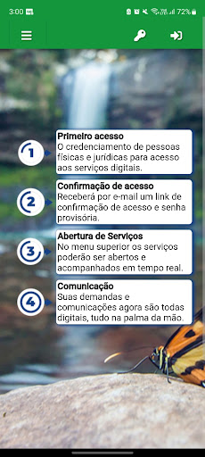 Android application Maquiné Serviços Online screenshort