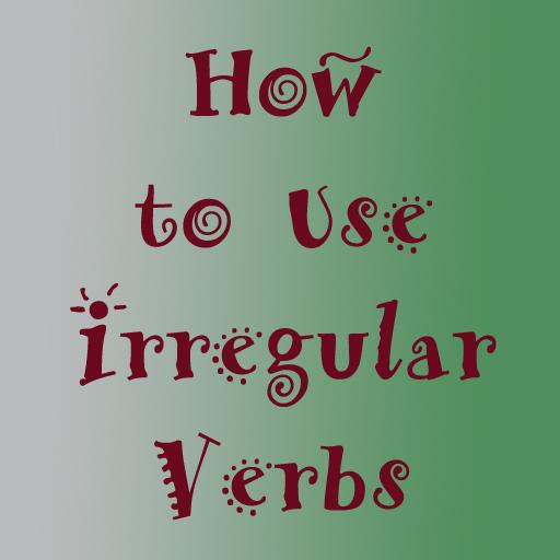 How To Use Irregular Verbs  Icon
