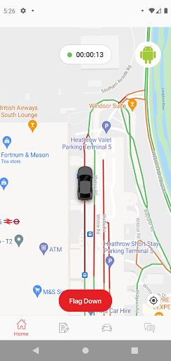 Android application Allports Driver screenshort