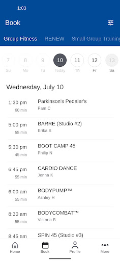 Fort Sanders Health & Fitness Screen 2