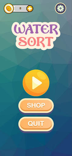 Android application Water Sort Puzzle Game screenshort