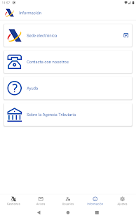 Agencia Tributaria Screenshot