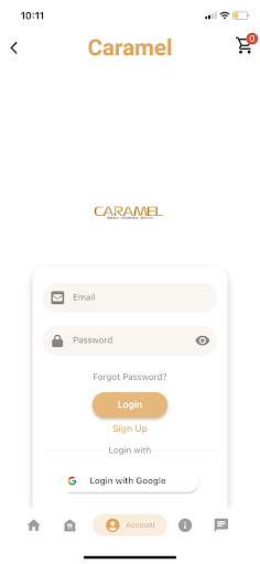 Android application Caramel PC screenshort